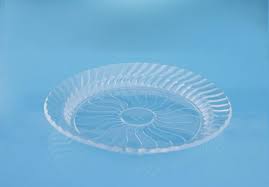 بشقاب شفاف یکبار مصرف