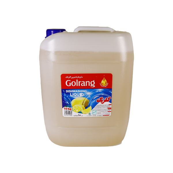 مایع ظرف گلرنگ 10 لیتری